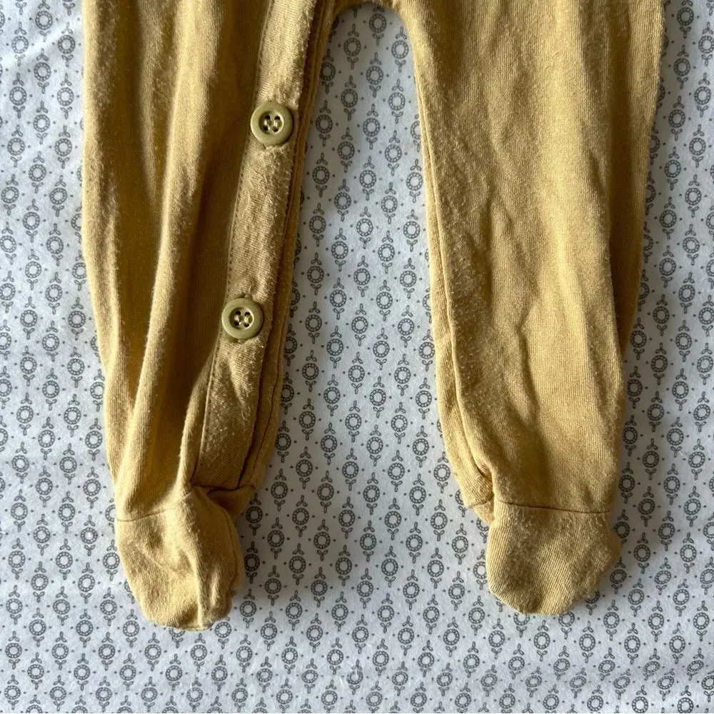 Kate Quinn The Woods Bunny One Piece Long Footie Newborn Beechwood Modal